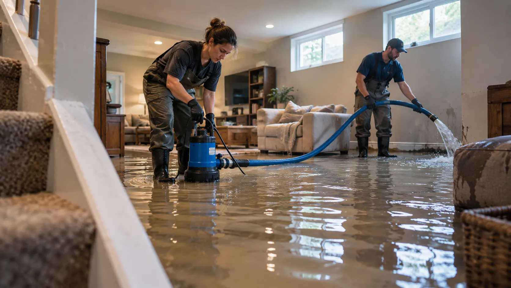 Flooded Basement Cleanup in Tucson, AZ